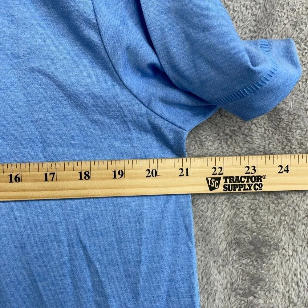 NWOT Lands' End Men's M Blue Crew Neck T-Shirt